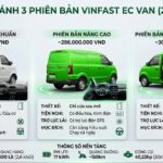 So Sánh Các Phiên Bản Của VinFast EC Van
